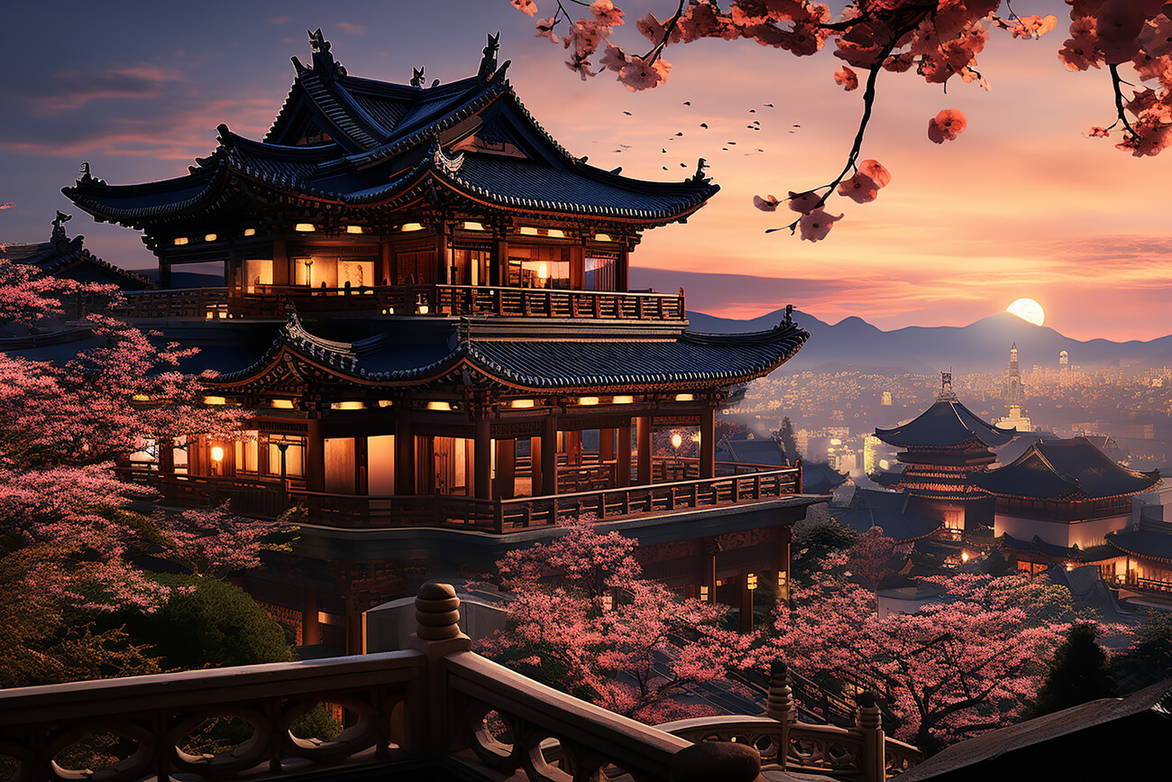 seoul-palace-twilight-silhouette (2)